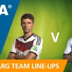 West germany national football team vs argentina national football team lineups